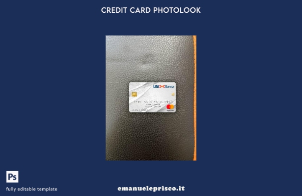 stile verificato modello frontale photolook mastercard banca Italia UBI